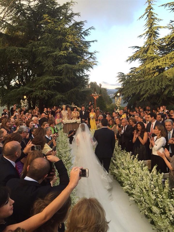 Youmna Bashir Gemayel Wedding